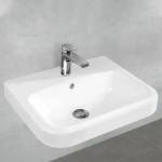 Konzolni lavabo bele keramike