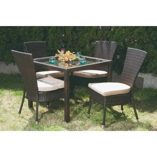 Stolica za baštu i terasu C-074 WK-GC040, tamno braon boja