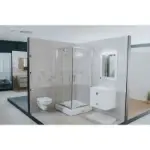 Tuš kabine I Srebrna providna 90x90