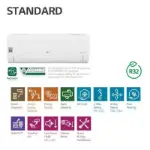 LG Klima uređaj Standard Dual Inverter S18EQ.NSK+S18EQ.UL2 specifikacije