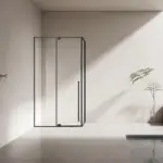 Tuš kabine I Crna 90x120x200