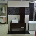 Kupatilski nameštaj stojeći braon