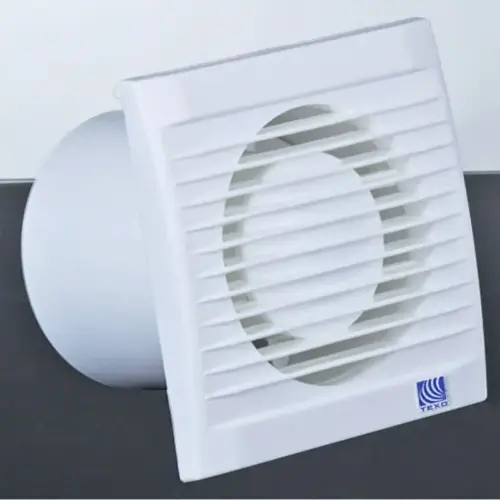 Texo ventilator Fi 120 sa klapnom – beli