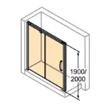 Aura Klizna Vrata 1550x2000 Leva 401.437.087.322