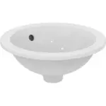 beli lavabo za ugradnju ispod ploče