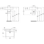 Connect Cube Lavabo 50 E788401