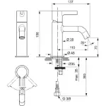 Joy Baterija za Lavabo BC776AA