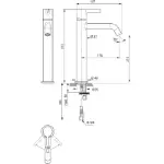 Joy Bsterija za Vessel Lavabo 5L Siva BC782A5
