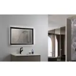 Pravo LED ogledalo 100x70 cm