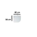 Picture of Puarno Tuš Kada Četvrtina Kružna 80x90 202.155.055.000