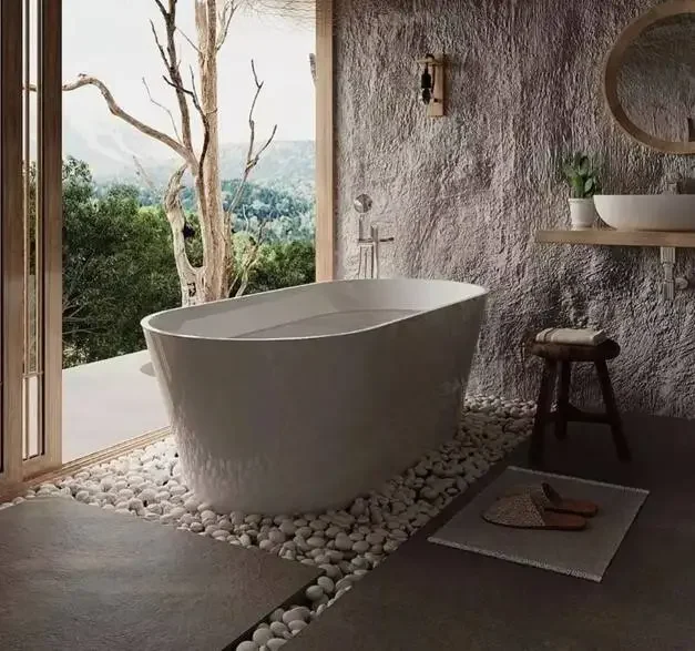 kupatilo u japandi stilu uređenja