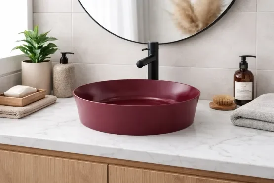 moderan nadgradni lavabo u kupatilu