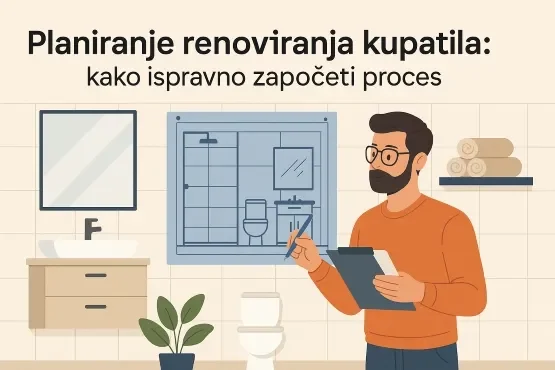 planiranje renoviranja kupatila proces