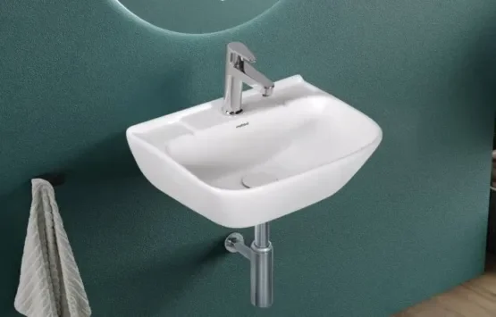 klasičan zidni viseći lavabo