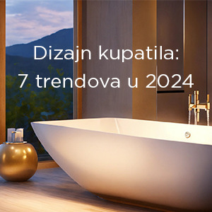 7 novih trendova u dizajnu kupatila u 2024.