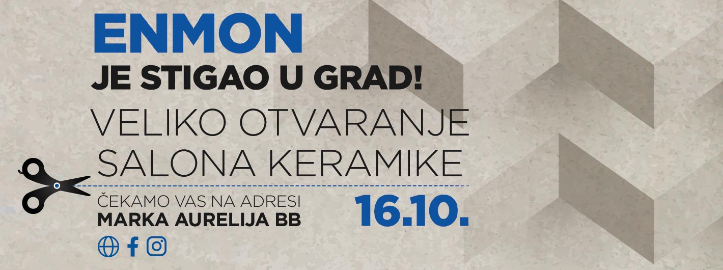 Ponosno najavljujemo otvaranje 54. ENMON prodajnog salona u Srbiji!